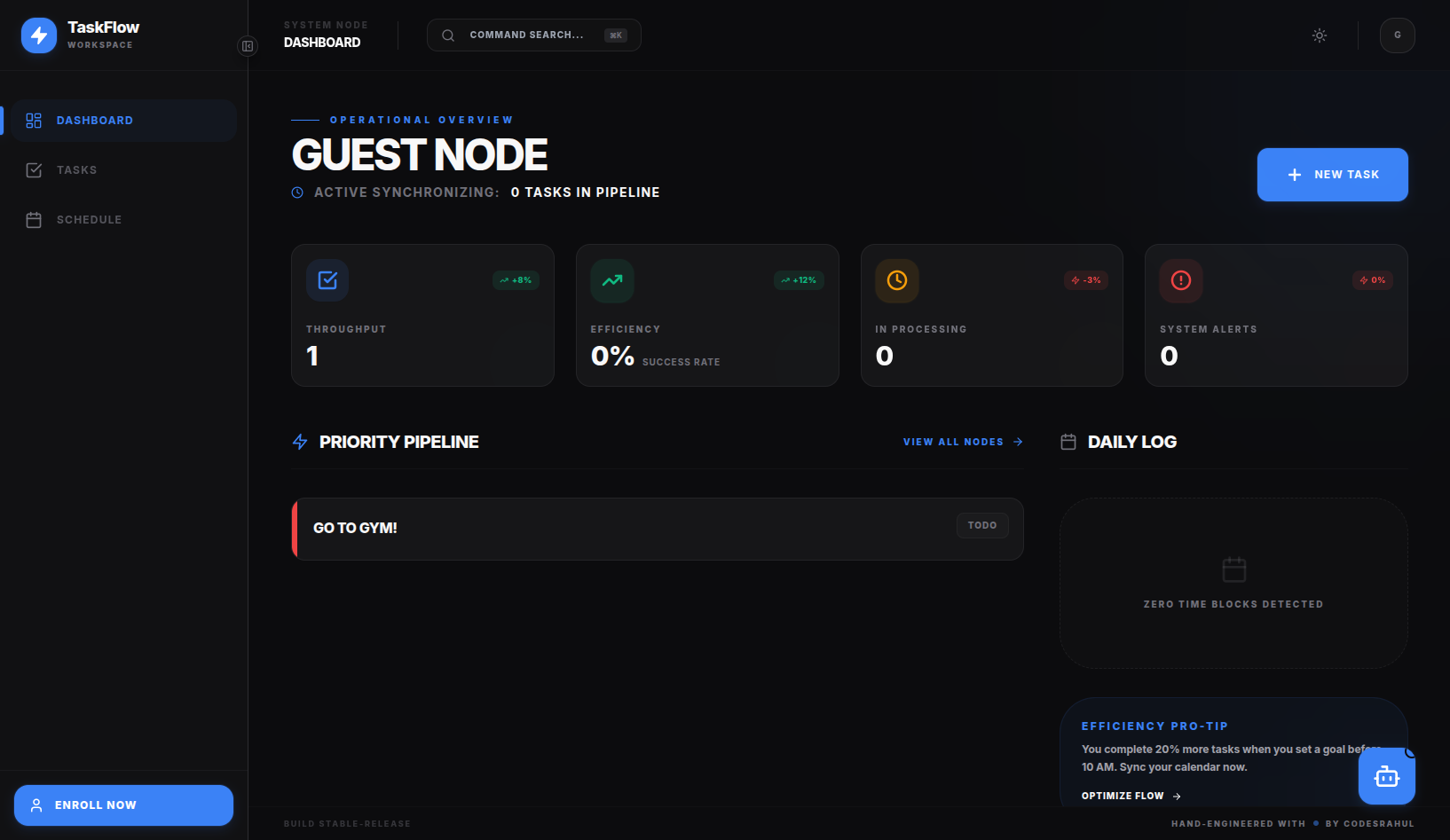 TaskFlow - screenshot 1